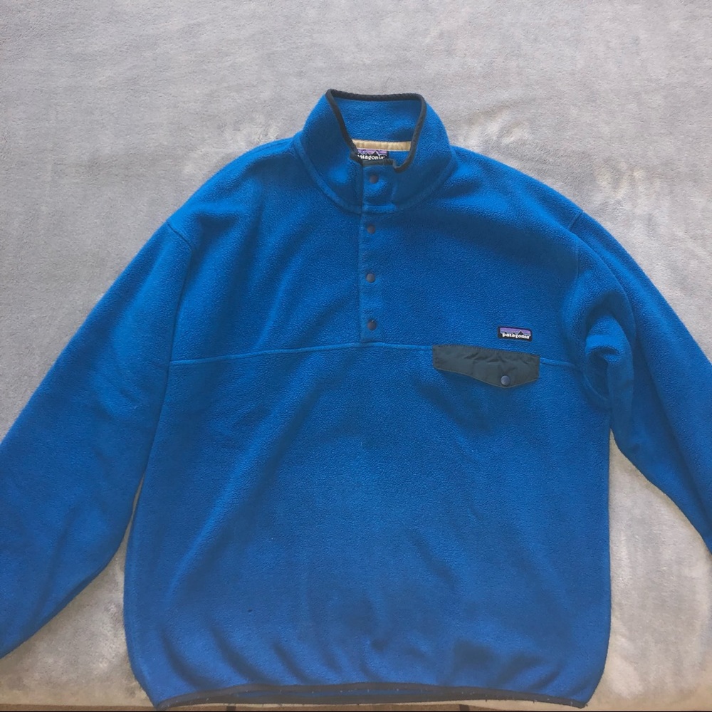 VTG Vintage Patagonia Synchilla Snap-T Pullover LARGE